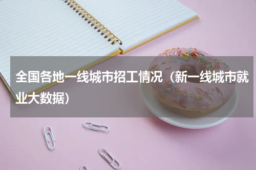 全国各地一线城市招工情况（新一线城市就业大数据）