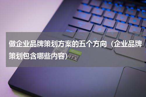 做企业品牌策划方案的五个方向（企业品牌策划包含哪些内容）