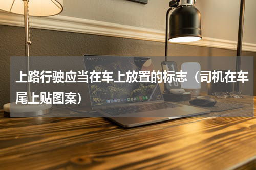 上路行驶应当在车上放置的标志（司机在车尾上贴图案）
