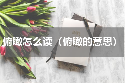 俯瞰怎么读（俯瞰的意思）