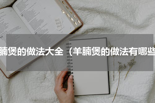 羊腩煲的做法大全（羊腩煲的做法有哪些）