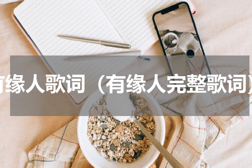 有缘人歌词（有缘人完整歌词）