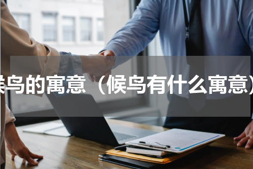 候鸟的寓意（候鸟有什么寓意）