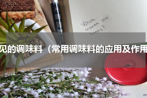 常见的调味料（常用调味料的应用及作用）