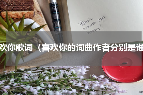 喜欢你歌词（喜欢你的词曲作者分别是谁）