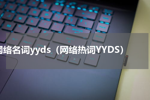 网络名词yyds（网络热词YYDS）