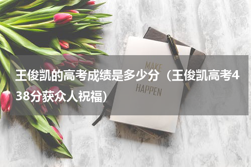 王俊凯的高考成绩是多少分（王俊凯高考438分获众人祝福）