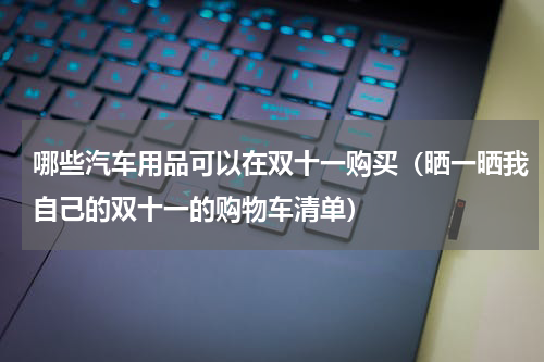 哪些汽车用品可以在双十一购买（晒一晒我自己的双十一的购物车清单）