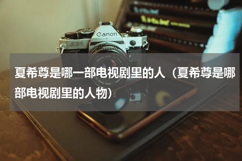 夏希尊是哪一部电视剧里的人（夏希尊是哪部电视剧里的人物）