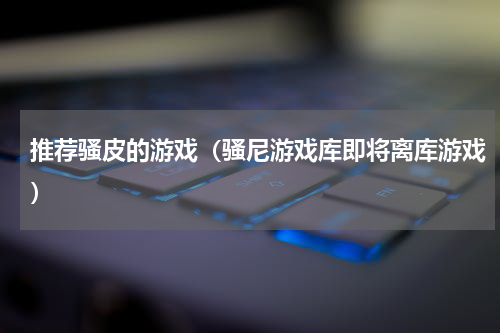 推荐骚皮的游戏（骚尼游戏库即将离库游戏）