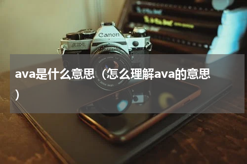 ava是什么意思（怎么理解ava的意思）