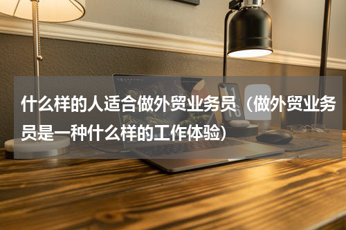 什么样的人适合做外贸业务员（做外贸业务员是一种什么样的工作体验）