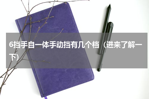 6挡手自一体手动挡有几个档（进来了解一下）