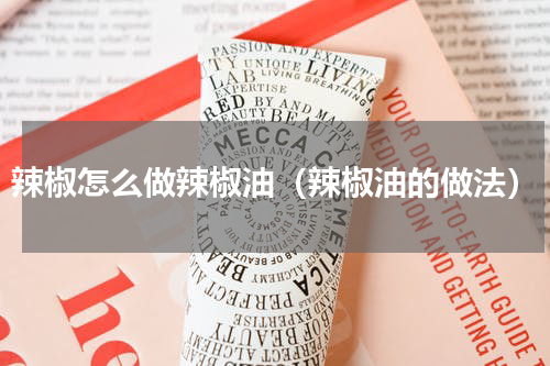 辣椒怎么做辣椒油（辣椒油的做法）