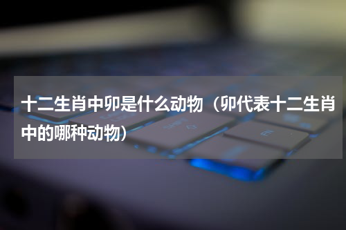 十二生肖中卯是什么动物（卯代表十二生肖中的哪种动物）