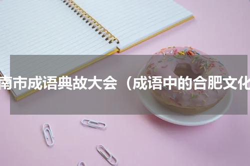 淮南市成语典故大会（成语中的合肥文化）