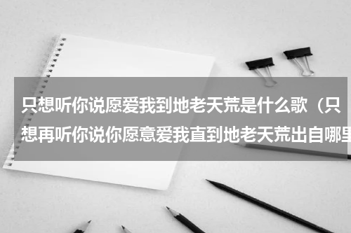 只想听你说愿爱我到地老天荒是什么歌（只想再听你说你愿意爱我直到地老天荒出自哪里）