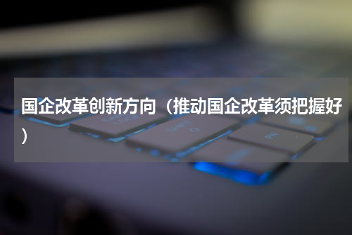 国企改革创新方向（推动国企改革须把握好）