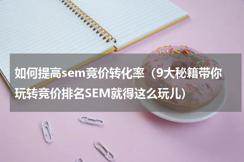 如何提高sem竞价转化率（9大秘籍带你玩转竞价排名SEM就得这么玩儿）