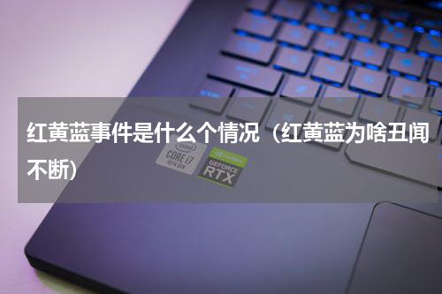 红黄蓝事件是什么个情况（红黄蓝为啥丑闻不断）