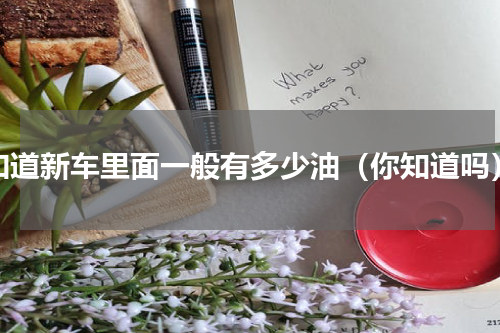 知道新车里面一般有多少油（你知道吗）