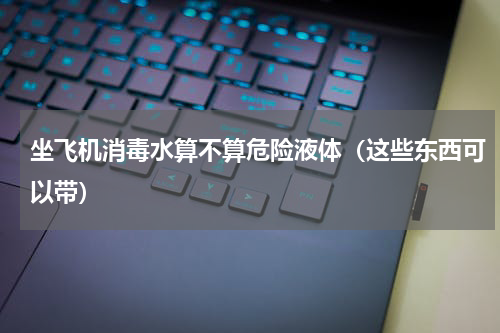 坐飞机消毒水算不算危险液体（这些东西可以带）