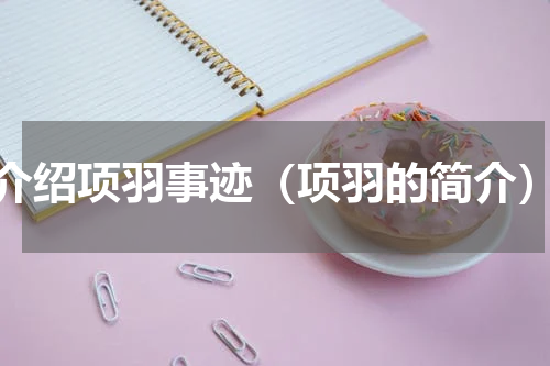 介绍项羽事迹（项羽的简介）