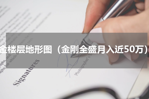 黄金楼层地形图（金刚全盛月入近50万）