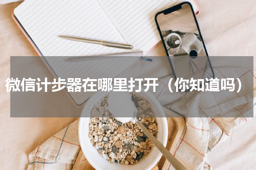 微信计步器在哪里打开（你知道吗）
