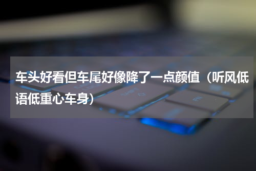 车头好看但车尾好像降了一点颜值（听风低语低重心车身）