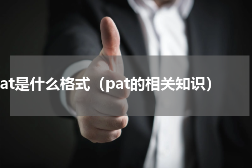 pat是什么格式（pat的相关知识）