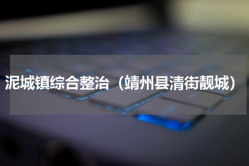 泥城镇综合整治（靖州县清街靓城）
