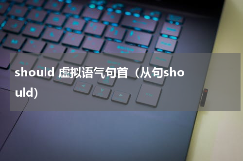 should 虚拟语气句首（从句should）