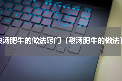 酸汤肥牛的做法窍门（酸汤肥牛的做法）