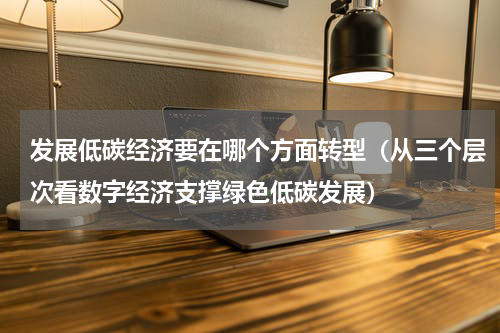 发展低碳经济要在哪个方面转型（从三个层次看数字经济支撑绿色低碳发展）