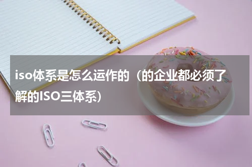 iso体系是怎么运作的（的企业都必须了解的ISO三体系）