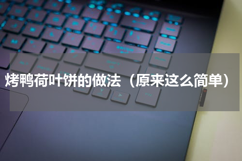 烤鸭荷叶饼的做法（原来这么简单）