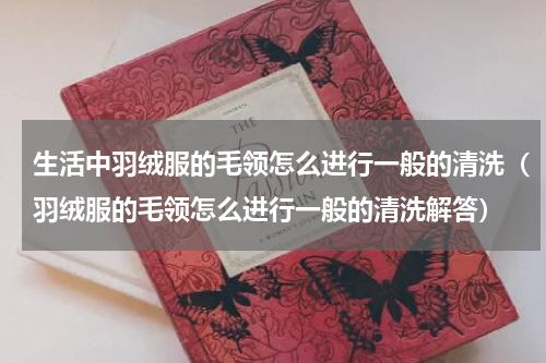 生活中羽绒服的毛领怎么进行一般的清洗（羽绒服的毛领怎么进行一般的清洗解答）