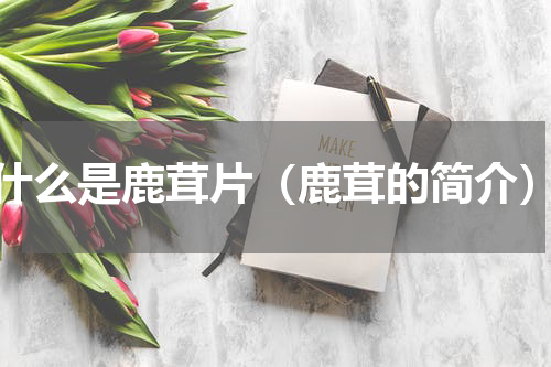 什么是鹿茸片（鹿茸的简介）
