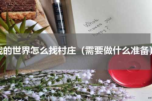 我的世界怎么找村庄（需要做什么准备）