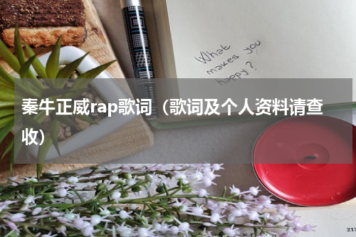 秦牛正威rap歌词（歌词及个人资料请查收）