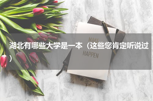 湖北有哪些大学是一本（这些您肯定听说过）