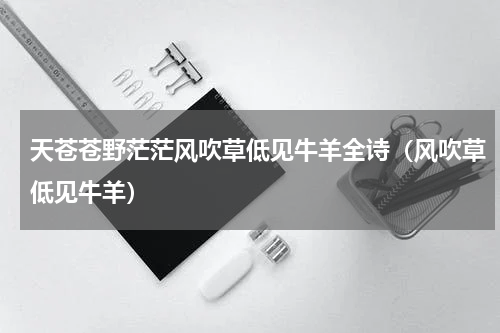 天苍苍野茫茫风吹草低见牛羊全诗（风吹草低见牛羊）