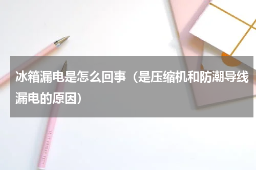 冰箱漏电是怎么回事（是压缩机和防潮导线漏电的原因）