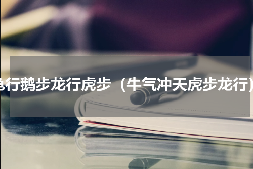 龟行鹅步龙行虎步（牛气冲天虎步龙行）