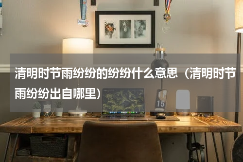 清明时节雨纷纷的纷纷什么意思（清明时节雨纷纷出自哪里）