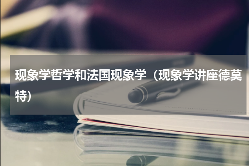 现象学哲学和法国现象学（现象学讲座德莫特）