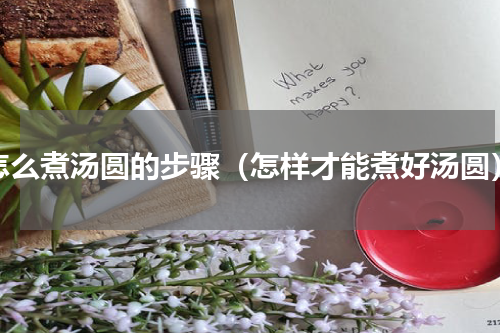 怎么煮汤圆的步骤（怎样才能煮好汤圆）