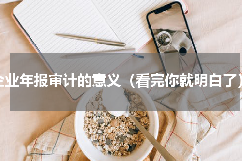 企业年报审计的意义（看完你就明白了）