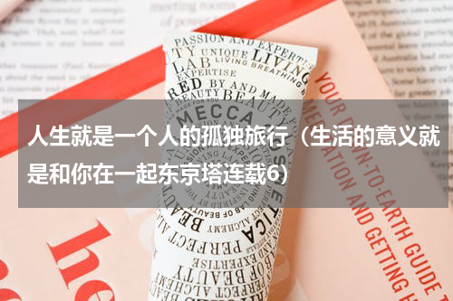 人生就是一个人的孤独旅行（生活的意义就是和你在一起东京塔连载6）